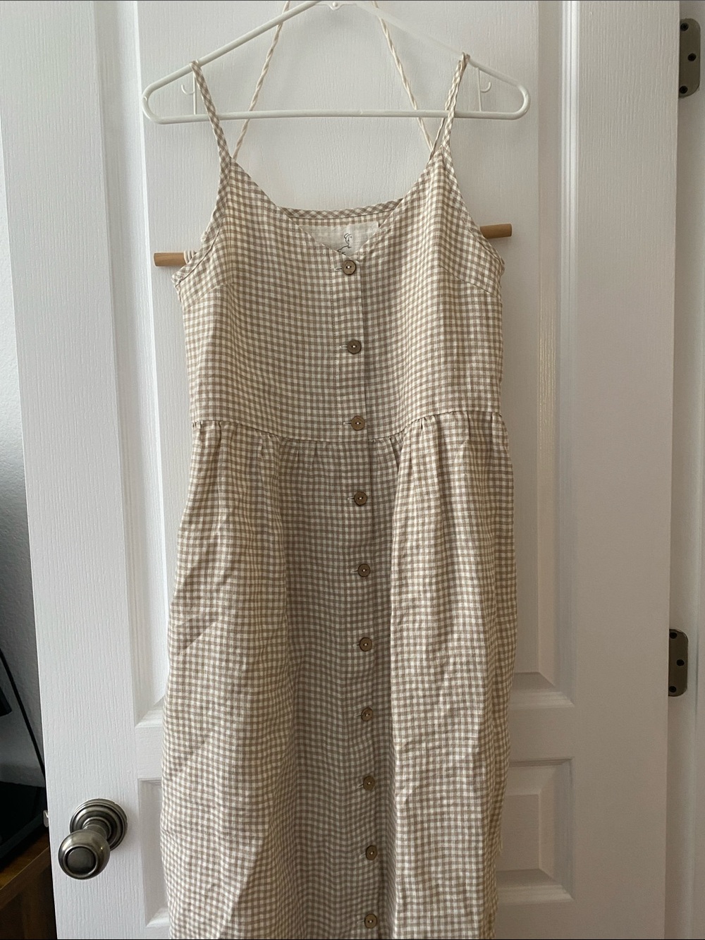 Not perfect linen natural dress